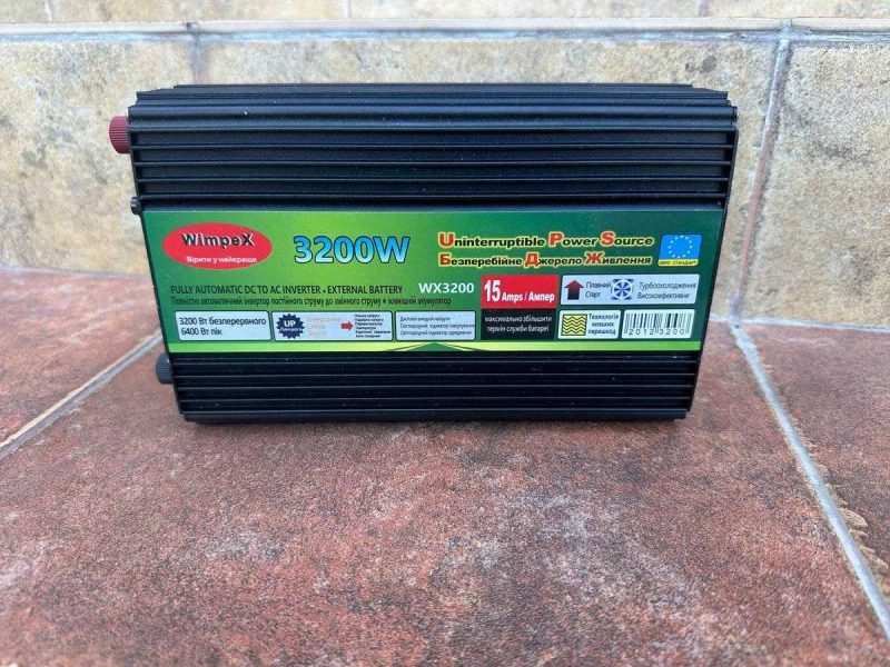 Преобразователь 12 220 чистая синусоида 3200w.‼️ Преобразователь 12 220 с зарядкой 3200ватт.‼️12 220 инвертор 12 220.‼️ ИБП. Инвертор генератор 3200 — фото 3