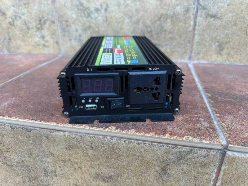 Преобразователь 12 220 чистая синусоида 3200w.‼️ Преобразователь 12 220 с зарядкой 3200ватт.‼️12 220 инвертор 12 220.‼️ ИБП. Инвертор генератор 3200 — фото 7
