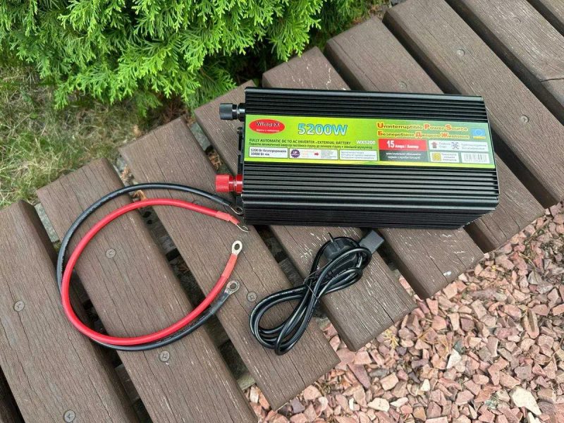 Преобразователь 12 220 чистая синусоида 5200w.‼️ Преобразователь 12 220 с зарядкой 5200ватт.‼️Инвертор генератор 5200. 12 220 инвертор 12 220.‼️ ИБП. — фото 3