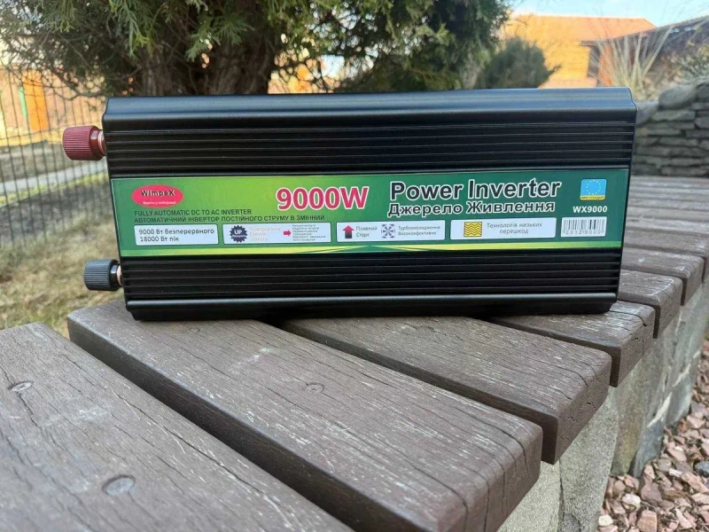 Преобразователь 12 220 чистая синусоида. Ивертор 9000.‼️ Ивертор 9000w, ивертор 9 квт. Преобразователь тока. Инвертор 9 квт. преобразователь 12 в — фото 2