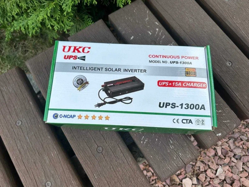Преобразователь 12 220 с зарядкой 1300ватт.‼️ Преобразователь 12 220 чистая синусоида 1300w.‼️Преобразователь напряжения. ИБП. Инвертор генератор 1300 — фото 6