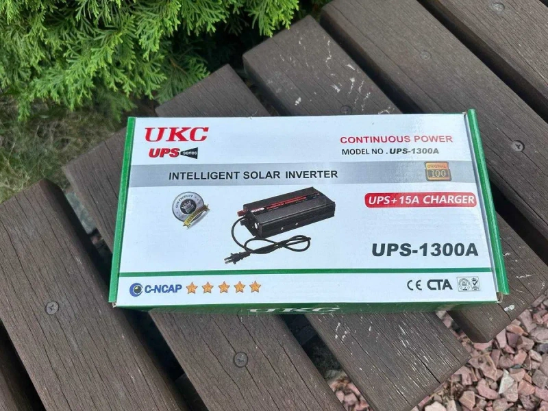 Преобразователь 12 220 с зарядкой 1300ватт.‼️ Преобразователь 12 220 чистая синусоида 1300w.‼️Преобразователь напряжения. ИБП. Инвертор генератор 1300 — фото 7