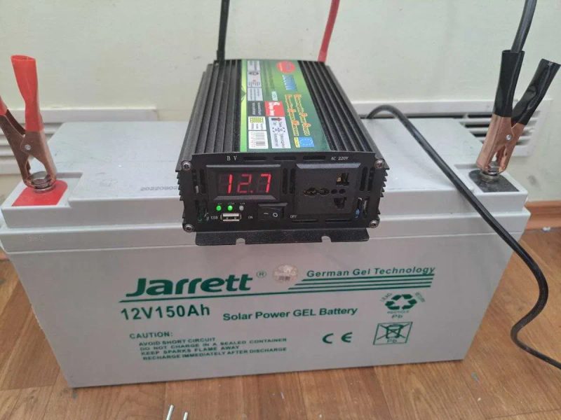 Преобразователь инвертор 3200W зарядным устройством аккумулятора — фото 3