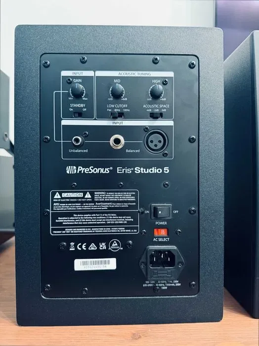 ‼️ PreSonus Eris Studio 5 пара новых мониторов 80Вт каждый ℹ️ продаю ТОЛЬКО парой, обычно их продают поштучно, коробки, полный комплект — фото 8