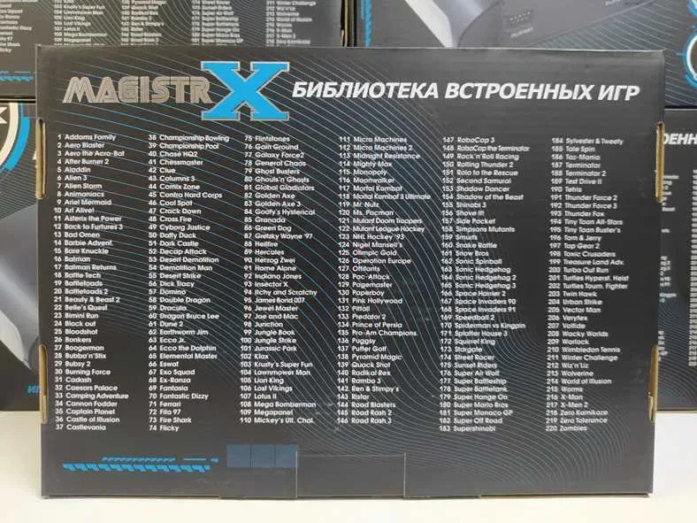 Приставка 16 бит Sega Mega Drive игр 220 Сега Мортал Комбат BattleToad — фото 2