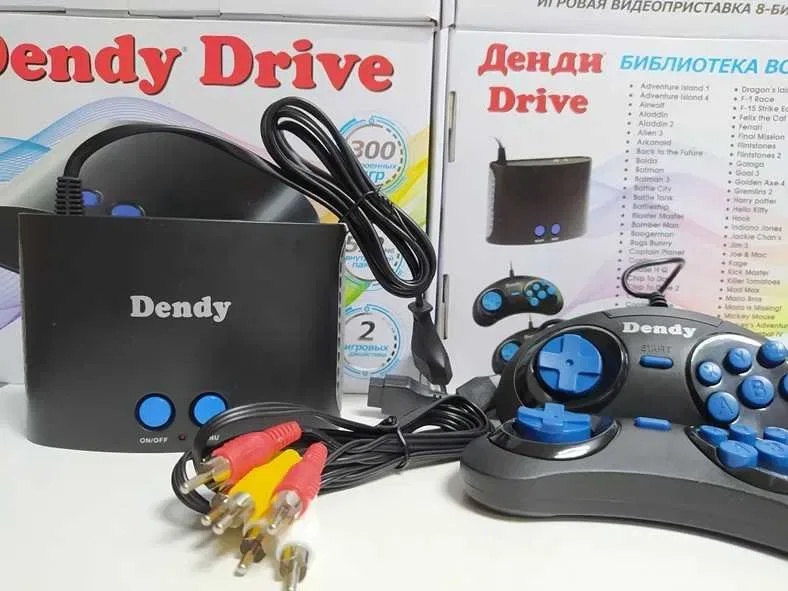 Приставка Денди 300 игр Dendy Drive Сюбор Famicom Contra Танки Джуниор — фото 7