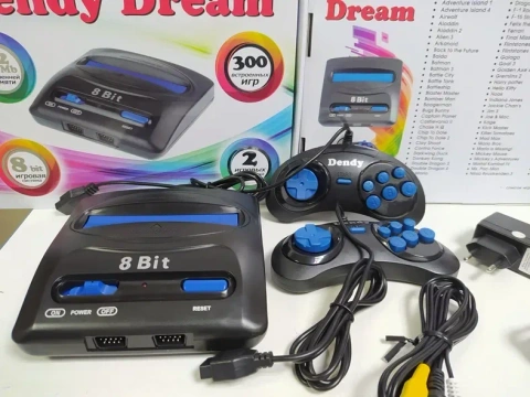 Приставка Денди на 300 игр Dendy Dream Сюбор Картридж NES Марио Танчик