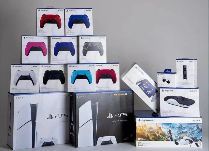 Приставка пс 5 Нова + 100 Ігор PlayStation 5 PS5 ps5 Запакована Гарантія Офіційна Безкоштовна доставка — фото 2