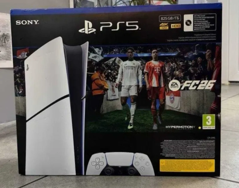 Приставка пс 5 Нова + 100 Ігор PlayStation 5 PS5 ps5 Запакована Гарантія Офіційна Безкоштовна доставка — фото 3