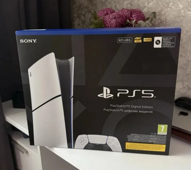 Приставка пс 5 Нова + 100 Ігор PlayStation 5 PS5 ps5 Запакована Гарантія Офіційна Безкоштовна доставка — фото 5