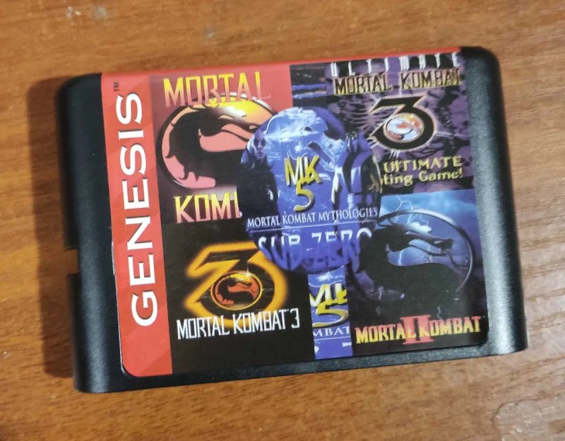 Приставка Sega Mega Drive 2 + Мортал Комбат 1+2+3+3Ультімейт+5. НОВА! — фото 2