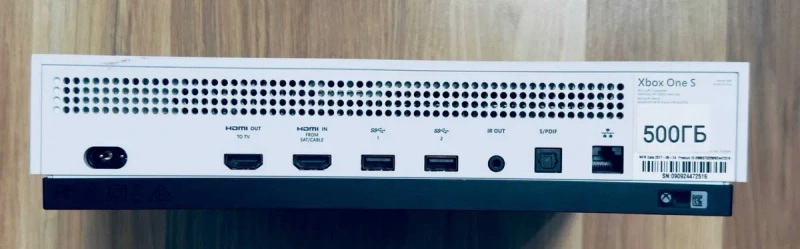 Приставка XBOX One S 500Gb White — фото 3