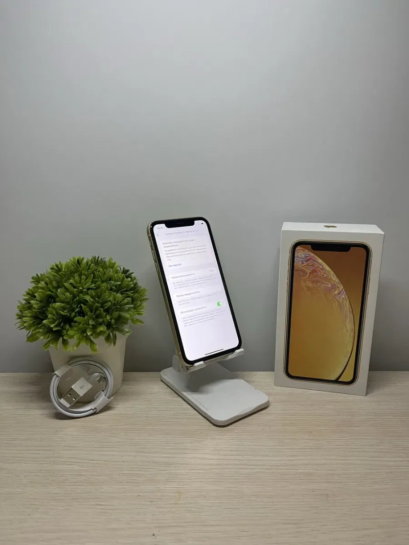 Продам Iphone Xr 128 gb Айфон хр 128 гб Yellow Жовтого кольору — фото 3