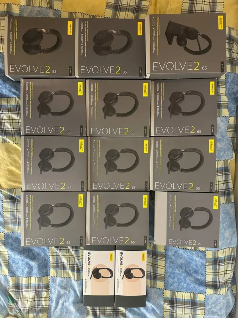 Продам Навушники Jabra evolve2 65 Ї Нові є Гуртові ціни на гарнітурі Ї є інші моделі — фото 3