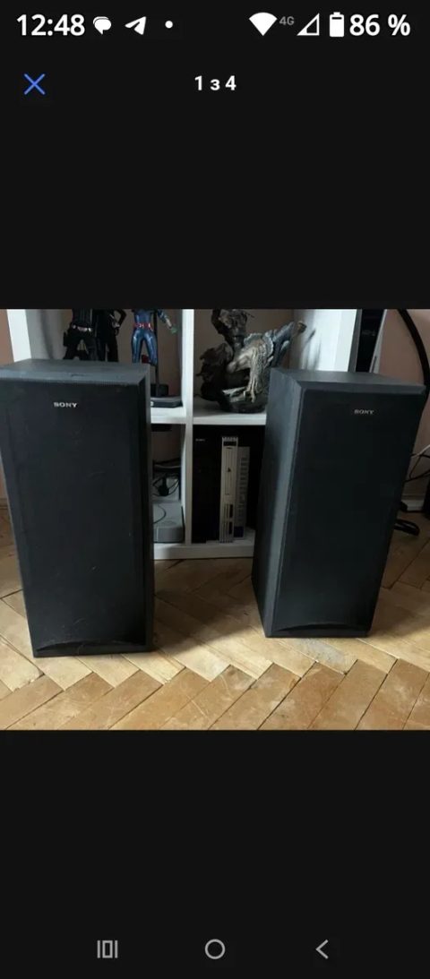 Продам пару акустических систем Sony SS-MB 215