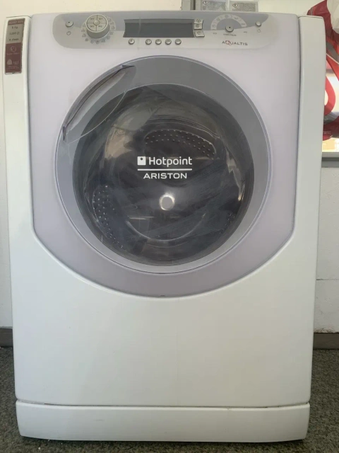 Продам пральну машину Ariston Hotpoint Aqualtis AQSD129, 5 кг. Вузька! Гарантія.