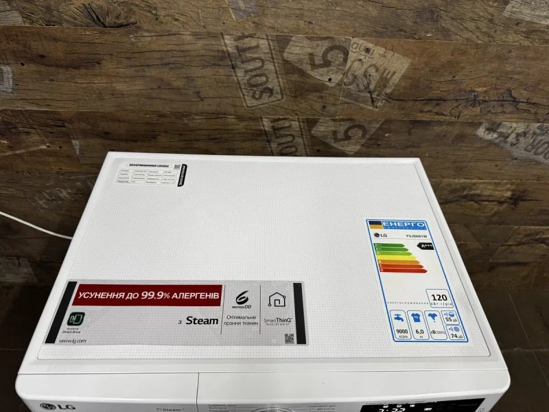 Продам Пральну Машину LG F0J6NS1W Інверторний Двигун Прямий ПривідA+++ — фото 6