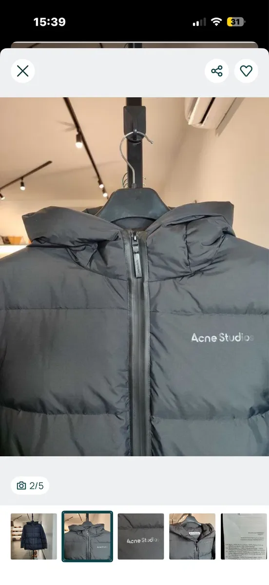 Продам пуховик Acne studios! — фото 2