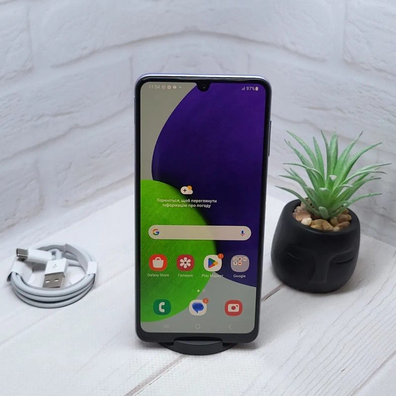 Продам телефон Samsung A22 4/64Gb NFC в гарному стані — фото 2