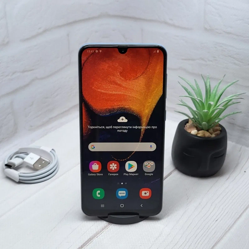 Продам телефон Samsung A50 4/64Gb NFC в гарному стані — фото 2
