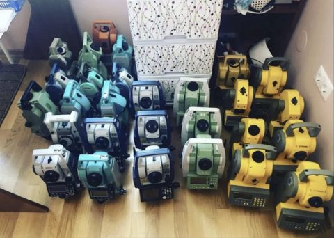Продаж тахеометрів Sokkia, Leica, Trimble, Topcon (повірка+гарантія)