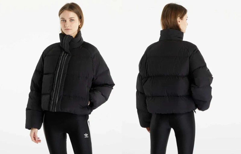 Оригінал! сша! Жіноча куртка Adidas Down JKT Short HM2627 пуховик укорочений новий стан — фото 4