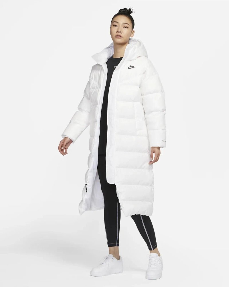 Оригінал! сша! Жіночий пуховик nike w nsw tf city hd parka dh4081-100 пальто зимове новий стан — фото 3