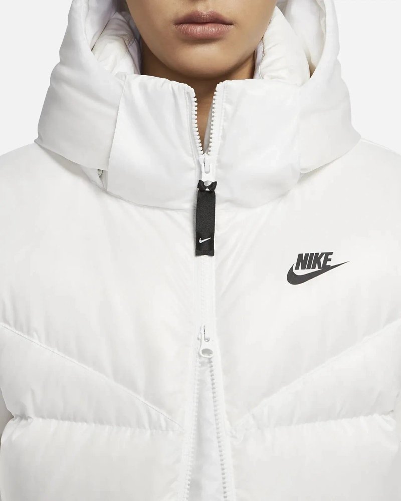 Оригінал! сша! Жіночий пуховик nike w nsw tf city hd parka dh4081-100 пальто зимове новий стан — фото 6