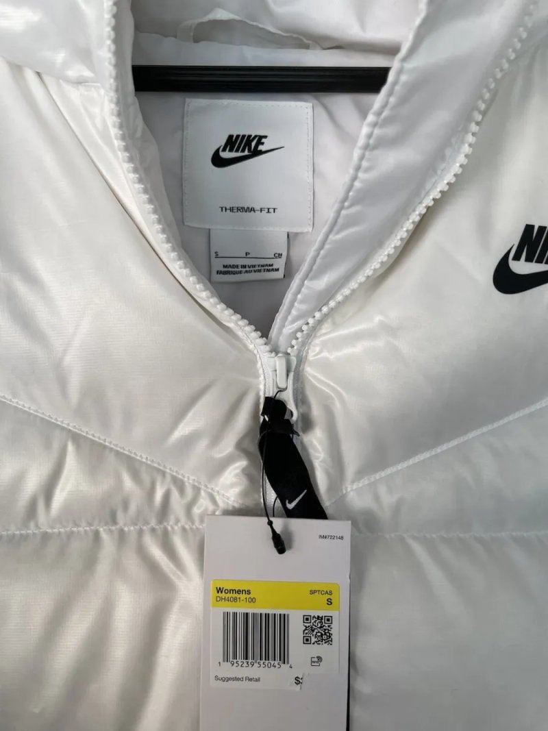 Оригінал! сша! Жіночий пуховик nike w nsw tf city hd parka dh4081-100 пальто зимове новий стан — фото 4