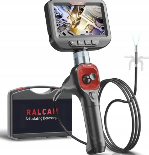 ‼️Професійний артикуляційний ендоскоп RALCAM F606B . 6.2 мм з поворотною камерою , бороскоп ,керований зонд  1 метр + Карта пам'яті 32ГБ