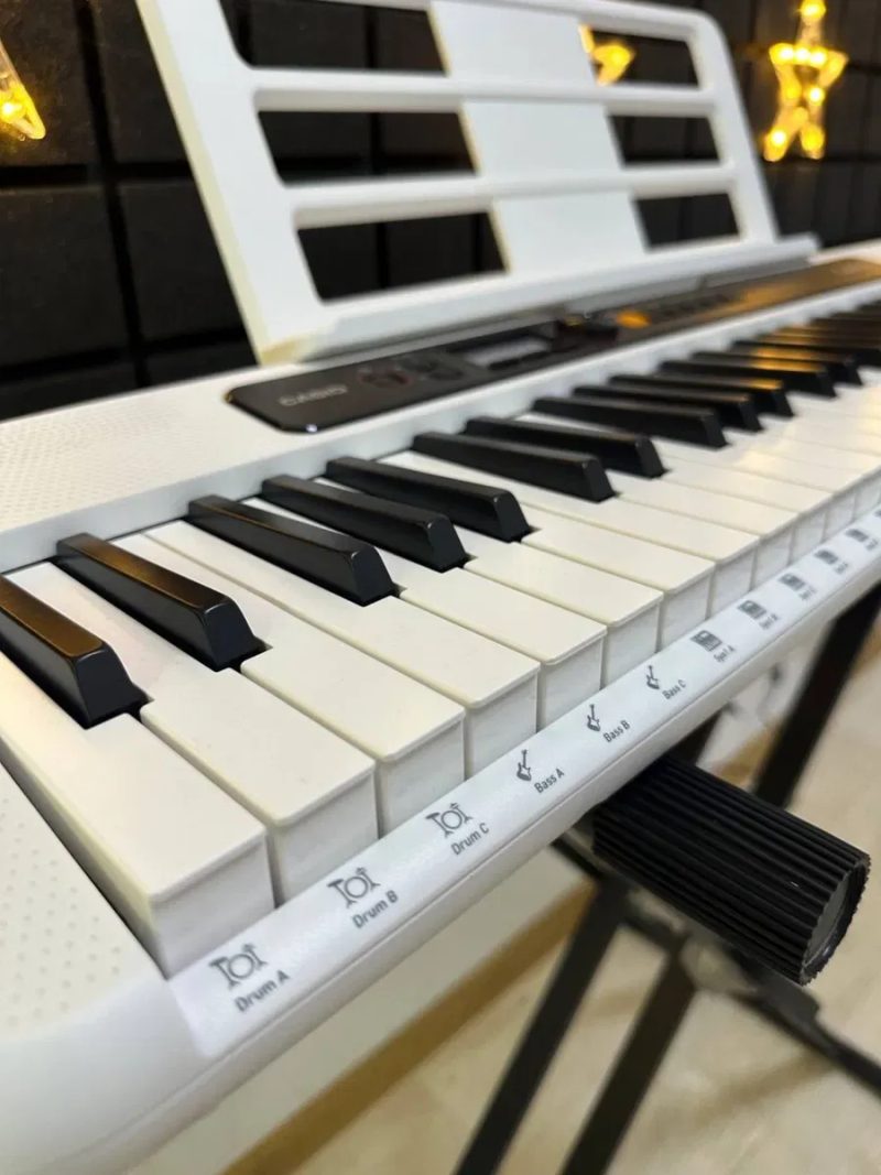 ПРОФЕСІЙНИЙ білий синтезатор CASIO, цифрове електронне піаніно — фото 3