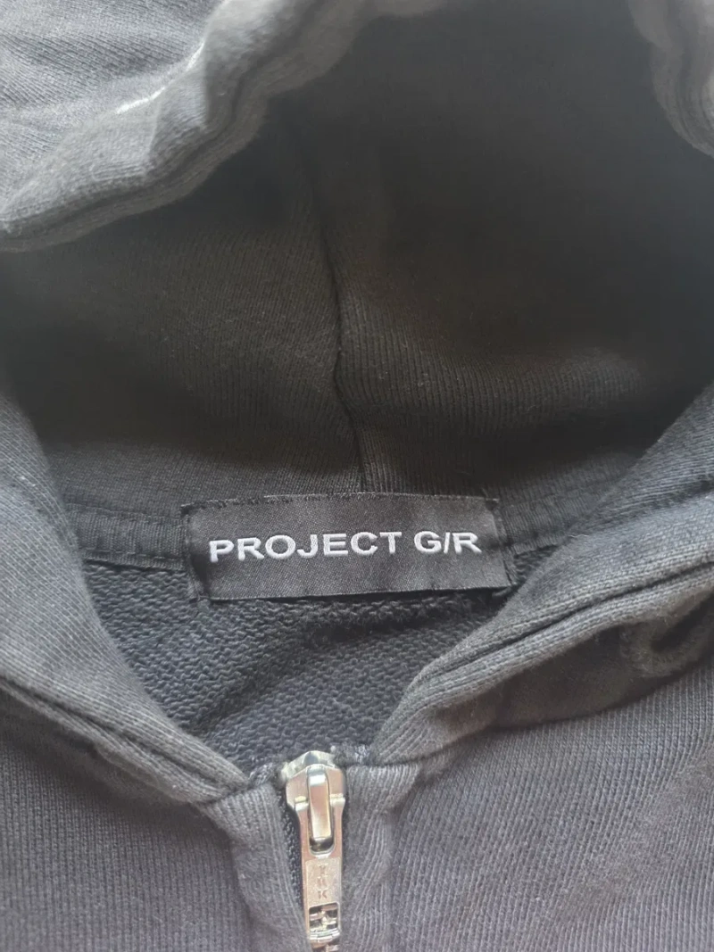 Project gr zip hoodie beware of god ( fit like m) legit майже як нова — фото 2
