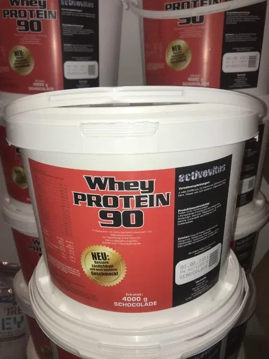 Протеин Activevites Whey Protein 90 4 кг. есть еще креатин bcaa гейнер — фото 2