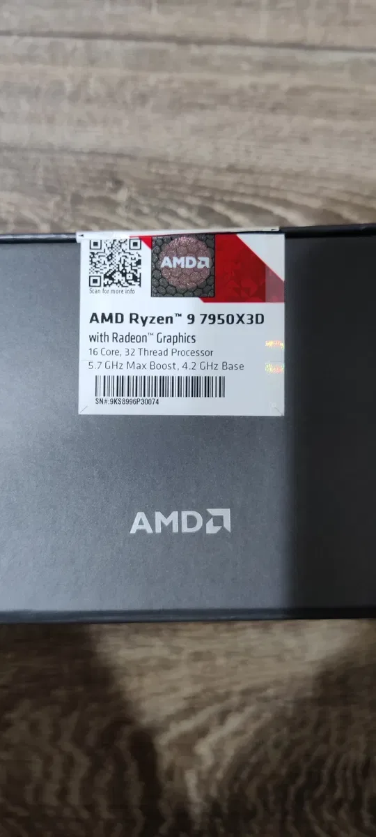 Процессор AMD Ryzen 9 7950X3D  sAM5 Box — фото 3