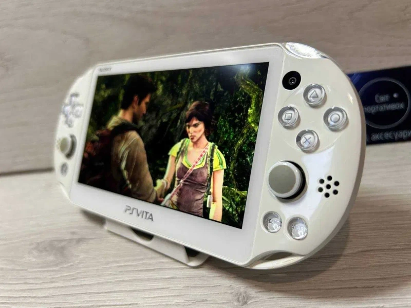 PS vita slim White 2000 32GB + 15 Ігор встановлено  Ідеальний стан — фото 2