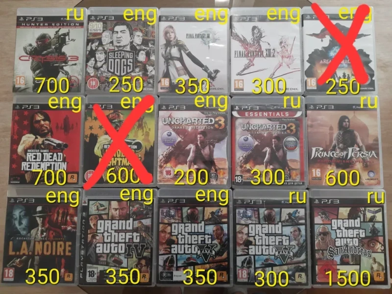 PS3 диски с играми — фото 3