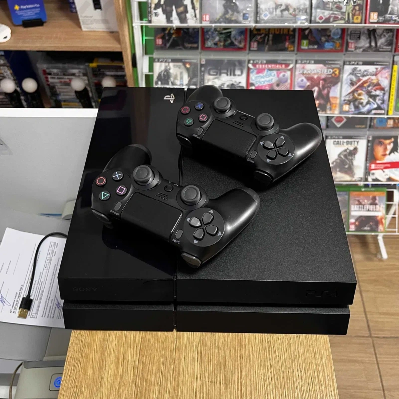 PS4 FAT 500GB +10 ігор +2 джоя + Гарантія/Доставка Київ/ playstation 4 — фото 2