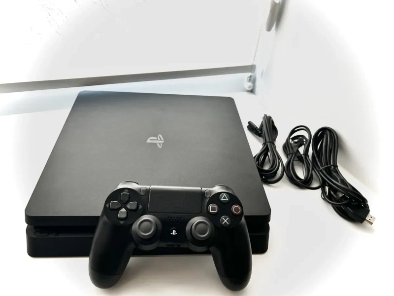PS4 Slim  памʼять   1000 ГБ  з підпискою на 12 місяців Deluxe 500 повноціних ігор — фото 2