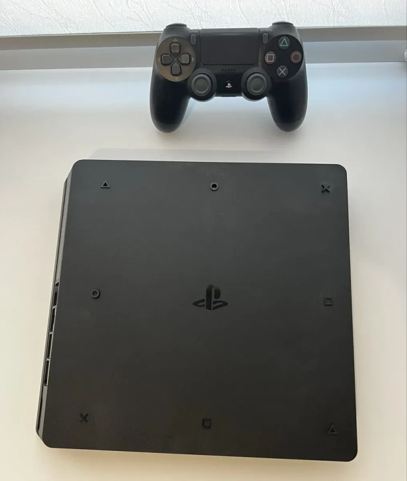 PS4 Slim  памʼять   1000 ГБ  з підпискою на 12 місяців Deluxe 500 повноціних ігор — фото 3