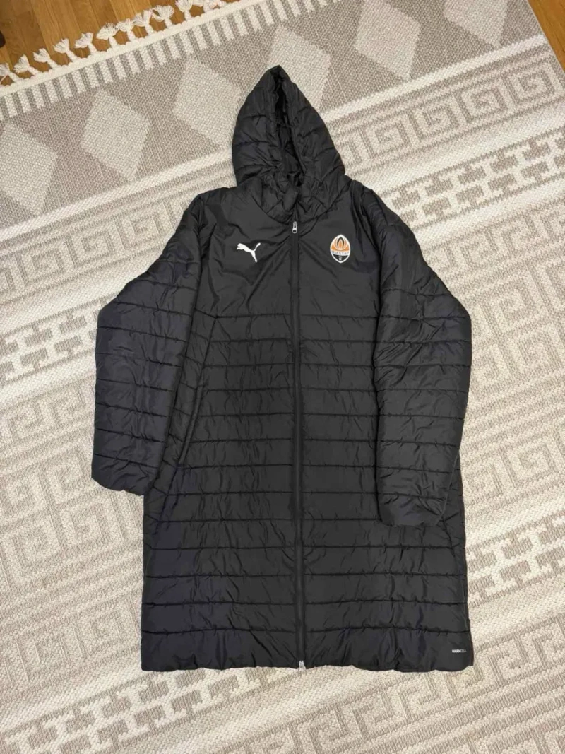 Пуховик чоловічий PUMA Black-Rickie Orange — фото 3