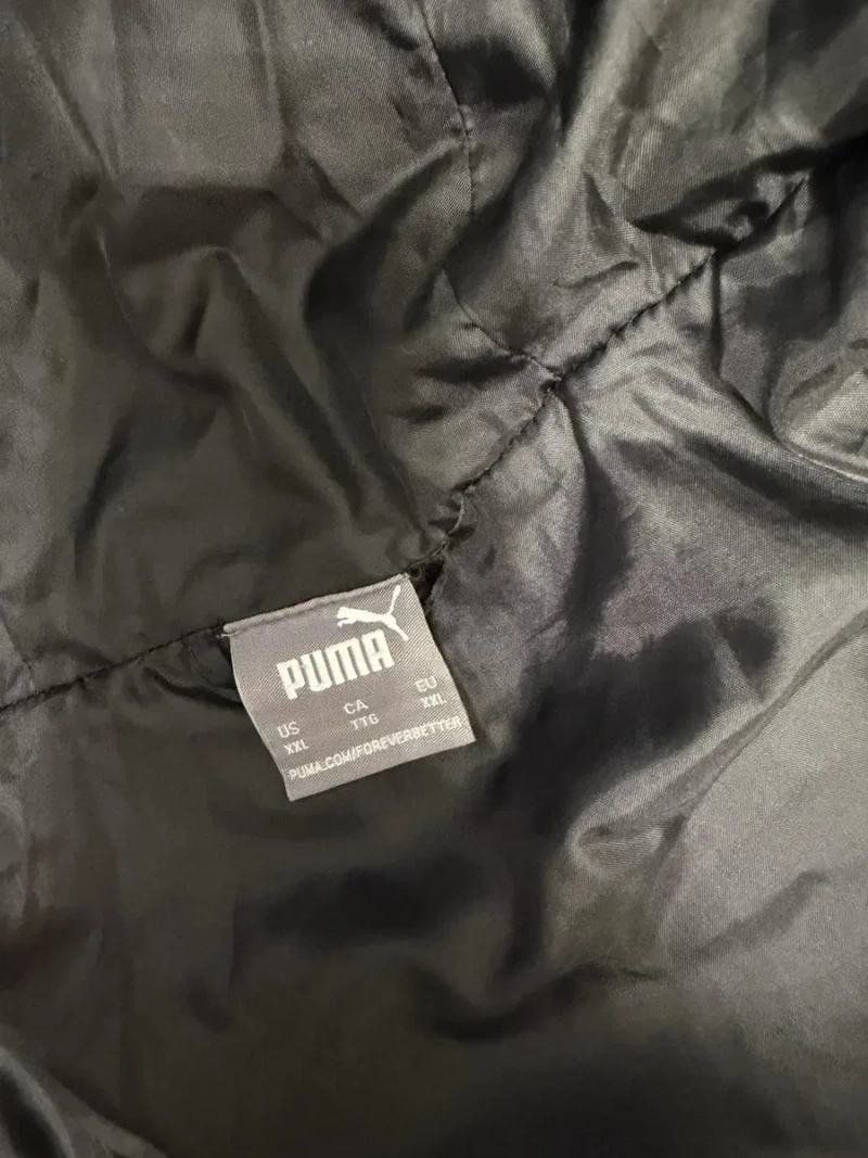 Пуховик чоловічий PUMA Black-Rickie Orange — фото 4