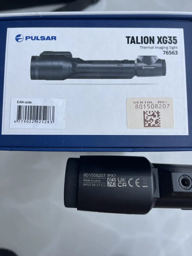 Pulsar Talion XG35 1800метрів 640x480 Тепловізійний приціл — фото 7