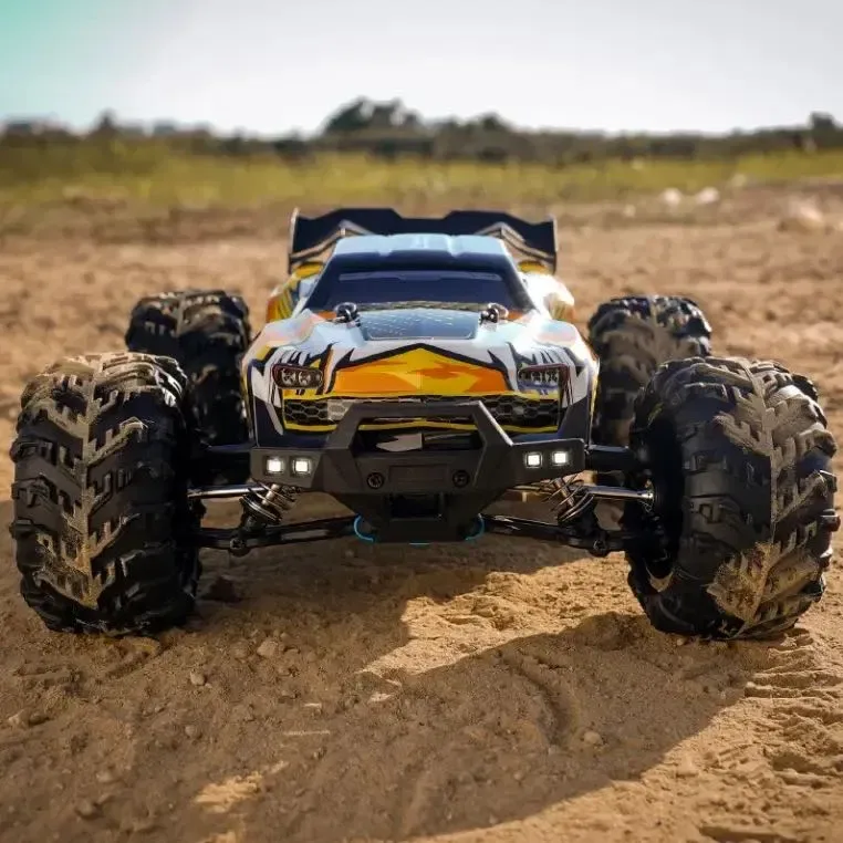 Радіокерована машинка CONQUER RC WL TOYS монст трак 4Х4 70км/год — фото 3