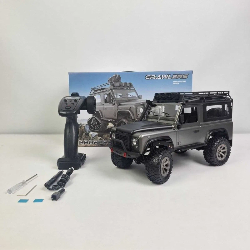 Радіокерована машинка Land Rover Defender на пульті керування, позашляховик на радіокеруванні — фото 7