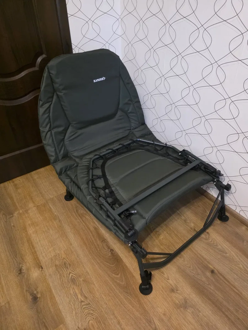 Раскладушка карповая для рыбалки 8 ног Ranger Bed 84 Уценка — фото 5
