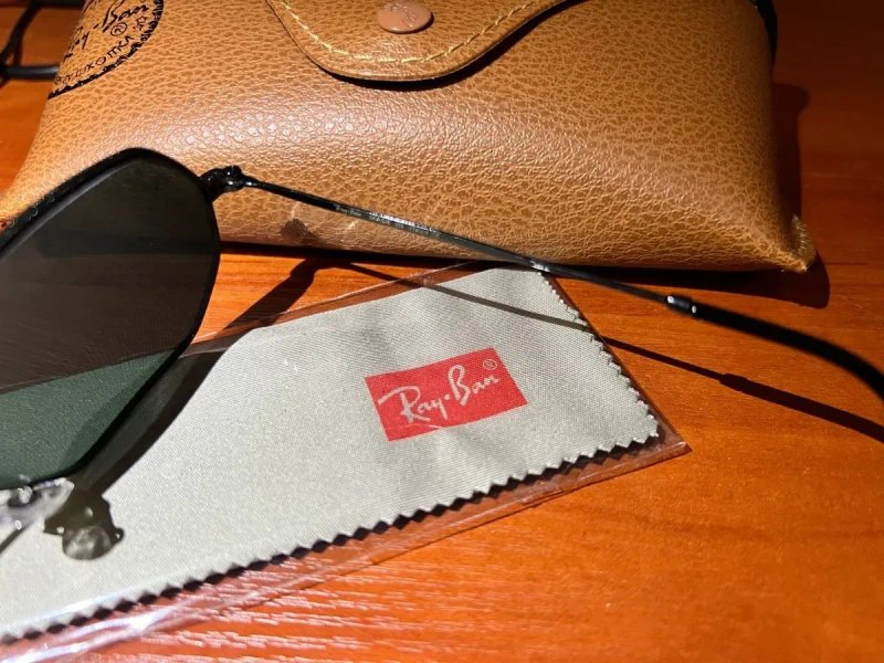 Ray Ban ОРИГИНАЛ Octagonal RB3556N Flat Lenses Очки окуляри 001/45 — фото 3