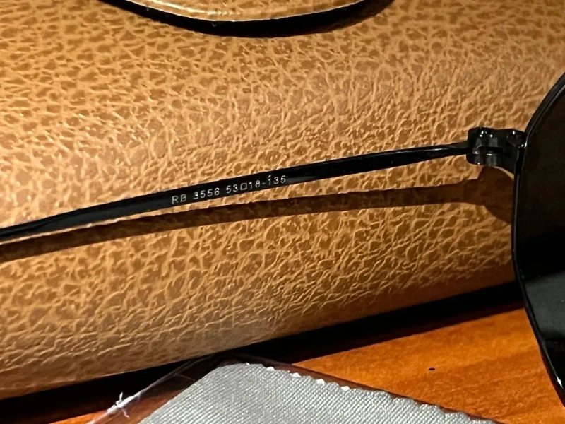 Ray Ban ОРИГИНАЛ Octagonal RB3556N Flat Lenses Очки окуляри 001/45 — фото 4