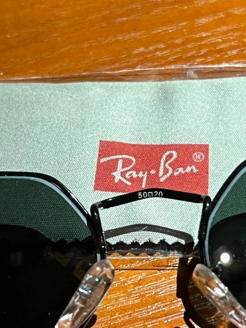 Ray Ban ОРИГИНАЛ Octagonal RB3556N Flat Lenses Очки окуляри 001/45 — фото 5