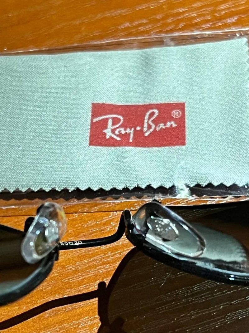 Ray Ban ОРИГИНАЛ Octagonal RB3556N Flat Lenses Очки окуляри 001/45 — фото 6