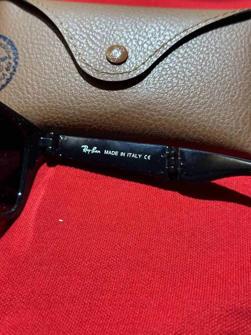 Ray Ban ОРИГИНАЛ Wayfarer Folding складные ZJ4105 Очки рей бен Рэй Бен Вэйфарер окуляри сонцезахисні чёрные солнцезащитные — фото 3